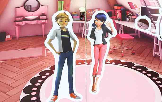 Foto de Adrien y Marinette de ladybug